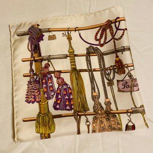 Hermes Silk Pocket Sqaure